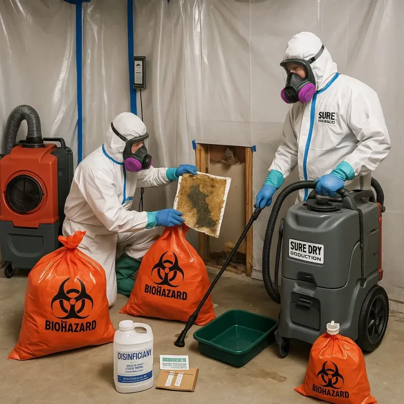Contaminated Water Handling Protocols process in Groesbeck, OH