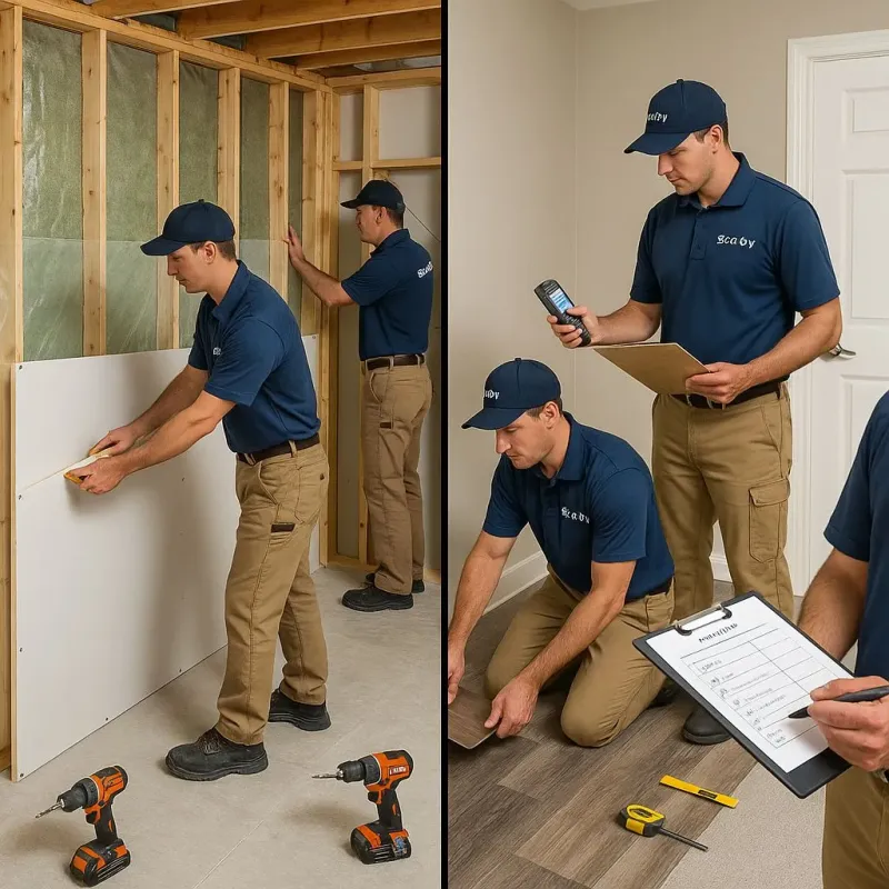 Repairs and Reconstruction process in Groesbeck, OH